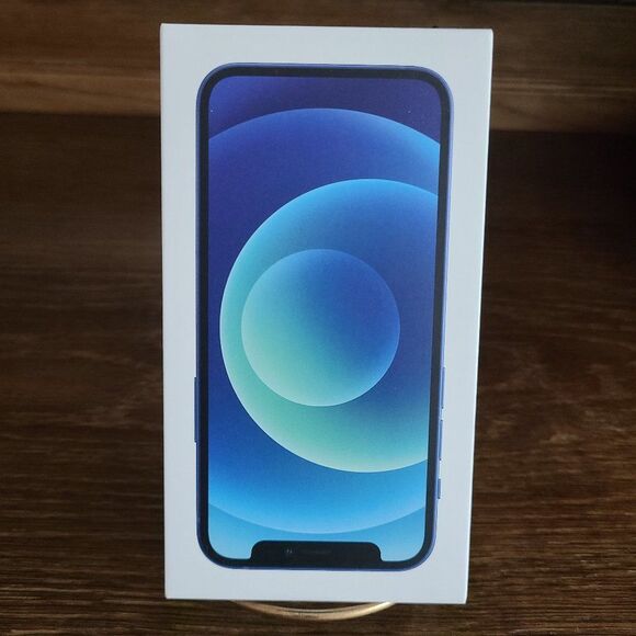 Authentic Replacement BOX ONLY For Apple iPhone 12 Mini - Blue - 128GB  BOX ONLY - Picture 3 of 7